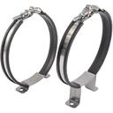 ZEX Nitrous 82013: Nitrous Bottle Bracket Kit for 10lb/15lb Bottle