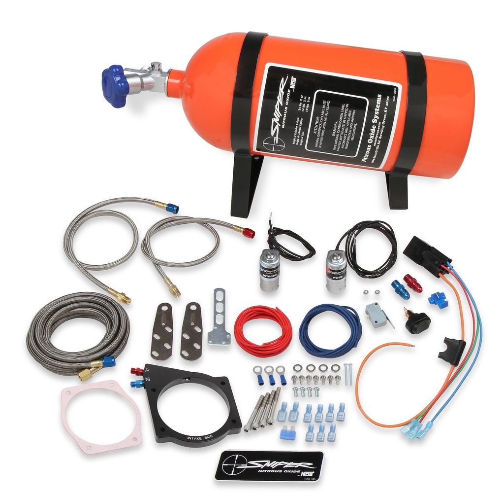 NOS 07162NOS: Sniper Wet EFI Nitrous System