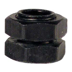 ZEX Nitrous NS6687: Bulkhead Fitting 1/8" NPT with Backing Nut
