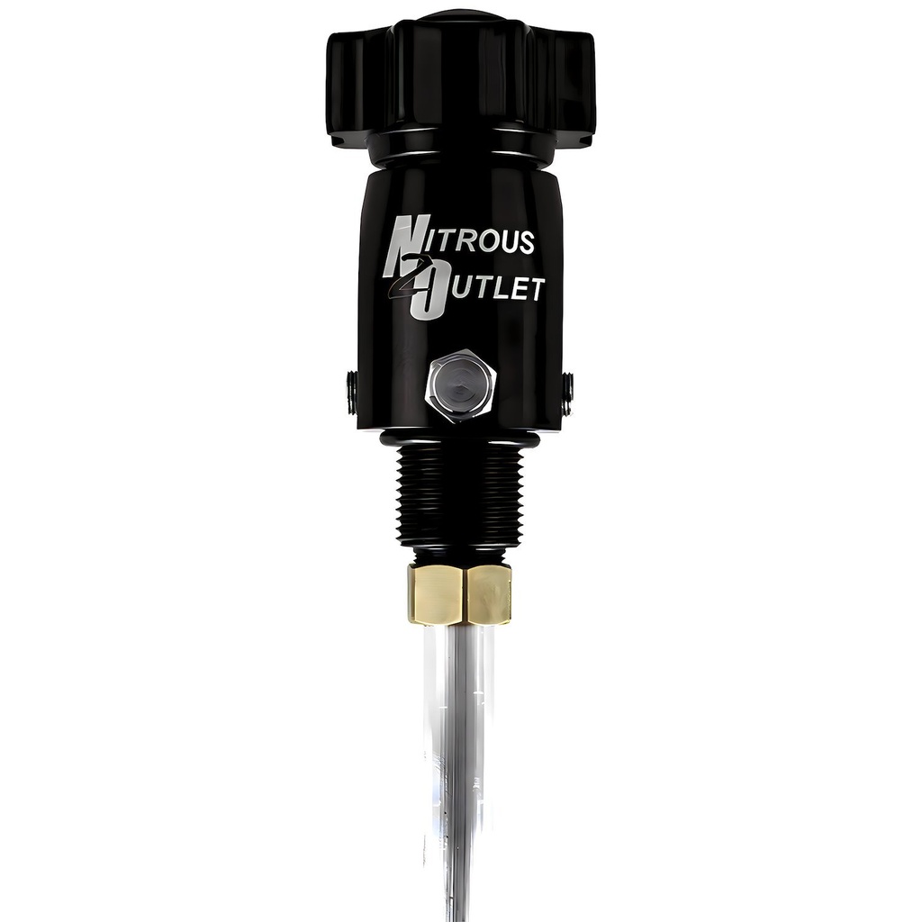 Nitrous Outlet 00-31017: 00-31017 Billet .508 ID Valve w/15lb Bottle Siphon Tube