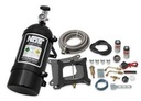NOS 05101BNOS: Super Powershot Wet Nitrous System Holley 4150 Square Bore and Edelbrock Carburetors [10 lb. Black Bottle]