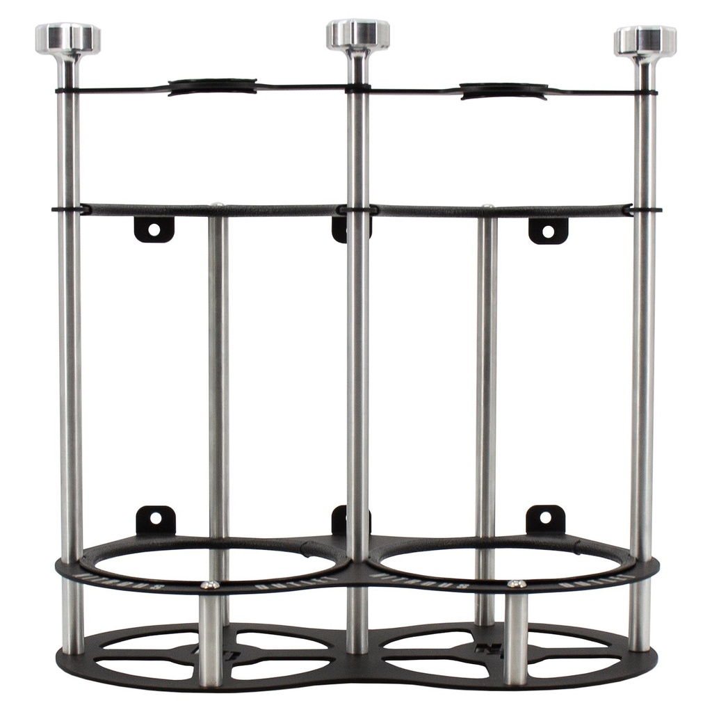 Nitrous Outlet 00-32031-V: 00-32031-V Race-Light Dual 10lb Bottle Bracket, Vertical