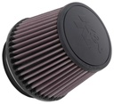 K&N RU-1005: Clamp-on Air Filter - Universal - 4.500 in. Flange ID, 4.500 in. H