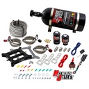 Nitrous Outlet 00-10070-10: 00-10070-10 Weekend Warrior 4150 Plate System, Gas/E85, 5-55psi, 100-350 HP, 10LB Bottle