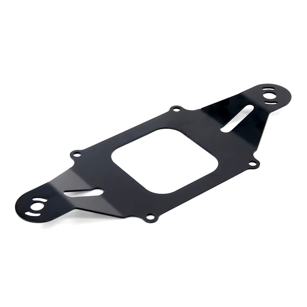 Nitrous Outlet 00-54500: 00-54500 4150 Flange Shallow Break 2 Solenoid Bracket, Front Center/Back Center Solenoid locations