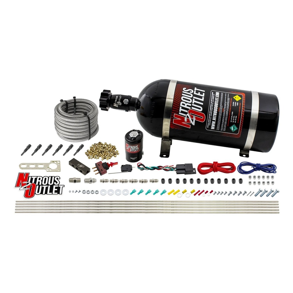Nitrous Outlet 00-10396-10: 00-10396-10 Dry 6-Cyl Direct Port System, .122 Nitrous Solenoid