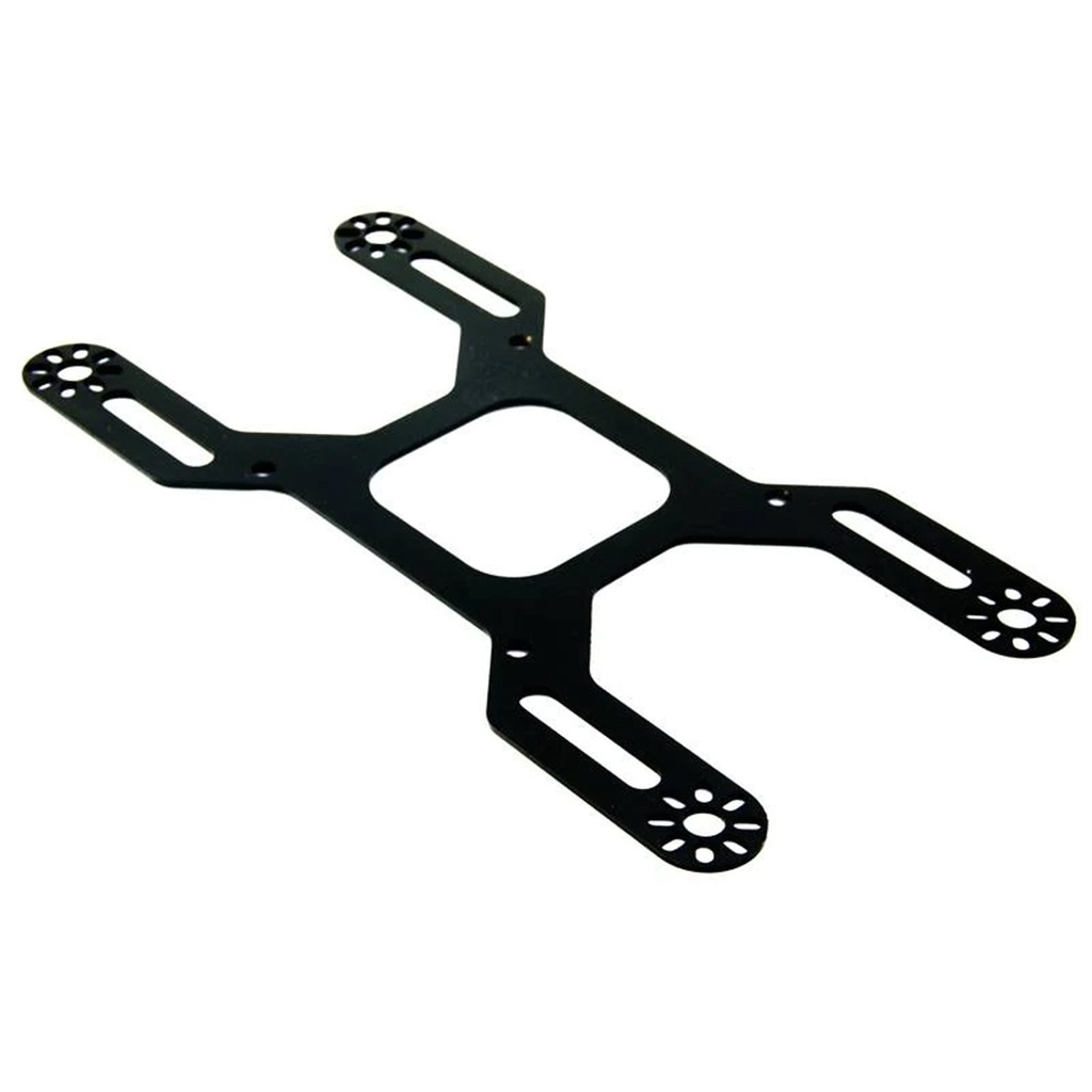 Nitrous Outlet 00-54503: 00-54503 4150 Flange 4 Solenoid bracket, Front/Rear Solenoid Locations