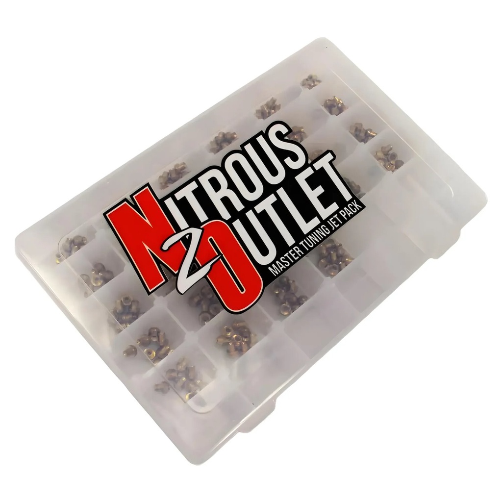 Nitrous Outlet 00-00401: 00-00401 Master Tuning Jet Pack, Includes 28 of the Most Popular Sizes, 8 of Each, 224 Jet Total