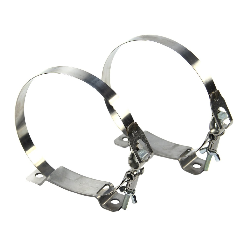 Nitrous Outlet 50-32002: 50-32002 Powersports 5lb Bottle Brackets, Set of 2