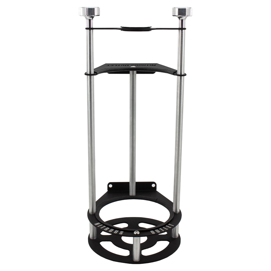 Nitrous Outlet 00-32032: 00-32032 Race-Light Single 12lb Bottle Bracket, Horizontal