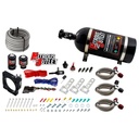 Nitrous Outlet 00-10130-10: 00-10130-10 Dodge 80 mm 5.7/6.1 Hemi Plate System, Gas/E85, 5-55psi, 50-200HP, 10lb Bottle