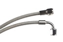 ICT Billet 551871: Braided Turbo Oil Feed Line -4AN