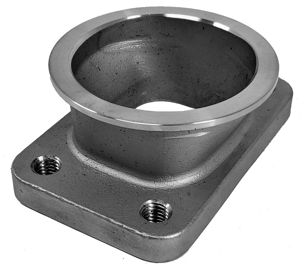 Granatelli 540208: 540208 Turbo Adapter, Cast, 2.5 in. V Band to T3 Housing, Threaded