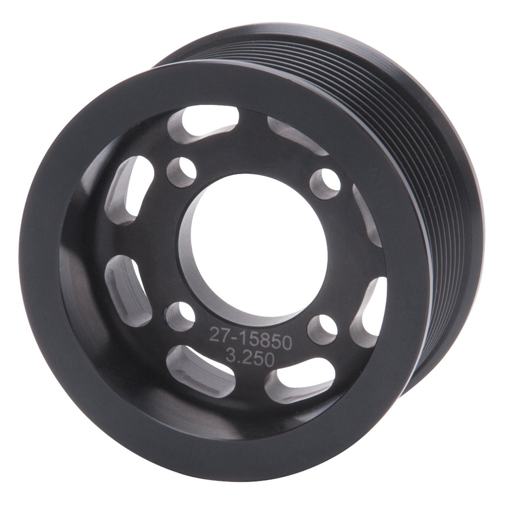 Edelbrock 15850: E-Force Supercharger 10 Rib Pulley with 3.25" Diameter