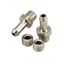 Turbosmart TS-0550-3008: TS-0550-3008 1/8th NPT 6mm Hose Tail Fittings & Blanks, Universal