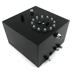 RCI 2050KD: 2050KD Aluminum Air/Ice Fuel Cooler Tank, 5-Gallon, Black Powder Coated