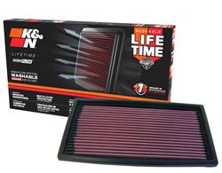K&N Washable Lifetime Performance Air Filters