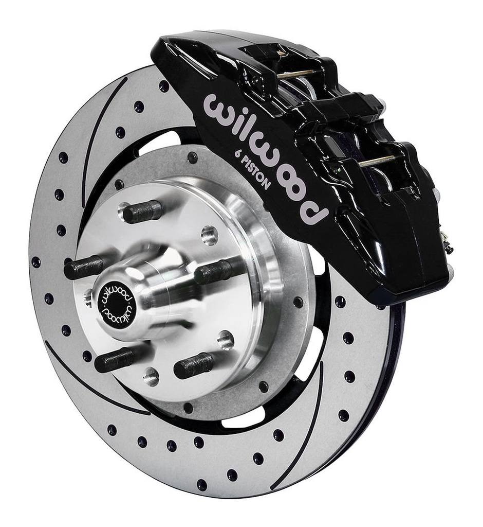 Wilwood 140-10510-D: 140-10510-D DynaPro 6 Big Brake Front Hub Kit 1964-1974 GM Vehicles