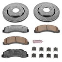Power Stop K3167-36: Z36 Front Brake Pads & Rotor Kit for Truck and Tow