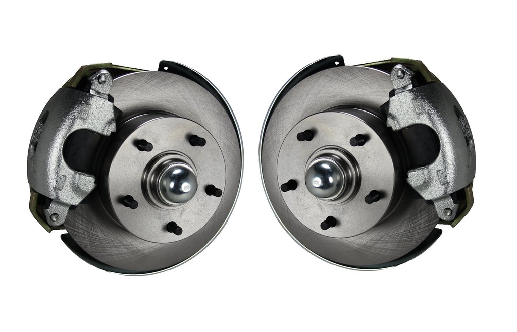Leed Brakes FC1002SM: GM A/F/X-Body Front Disc Brake Conversion Kit w/Stock Height Spindles