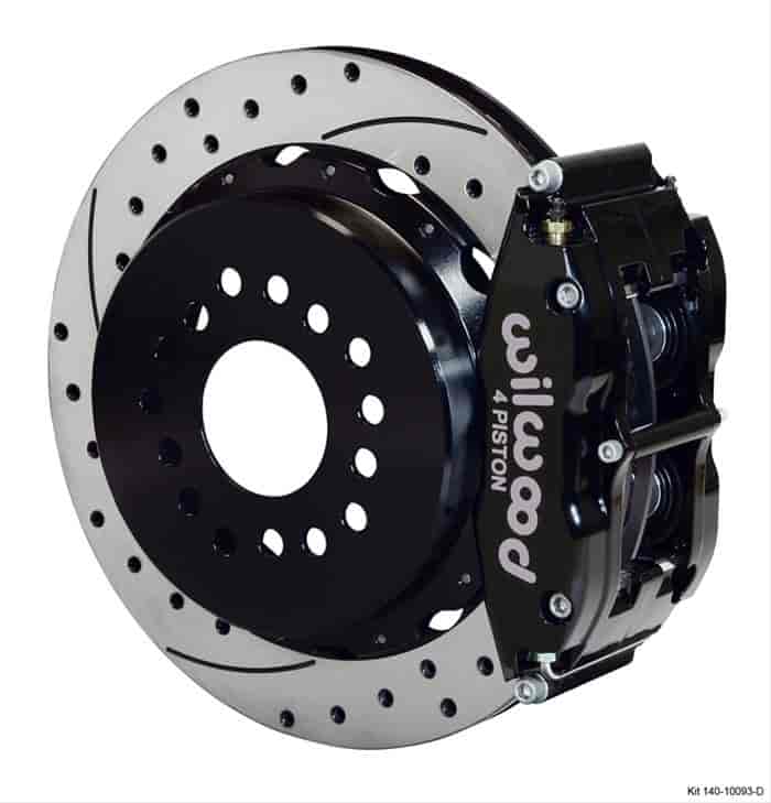 Wilwood 140-10093-D: Forged Narrow Superlite 4R Big Brake Rear Parking Brake Kit