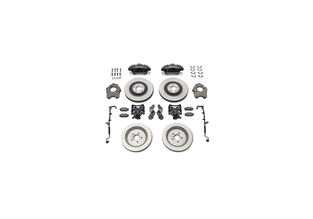 Ford Performance M-2300-T: Complete Brake Upgrade Kit 2005-14 Mustang GT/Boss 302 Includes