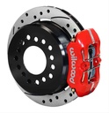 Wilwood 140-11389-DR: Dynapro Low-Profile Rear Parking Brake Kit Rear End Axle: Big Ford (New Style) Flange