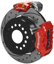 Wilwood 140-15843-DR: Forged Dynalite Rear Electronic Parking Brake Kit for Ford 9 Inch