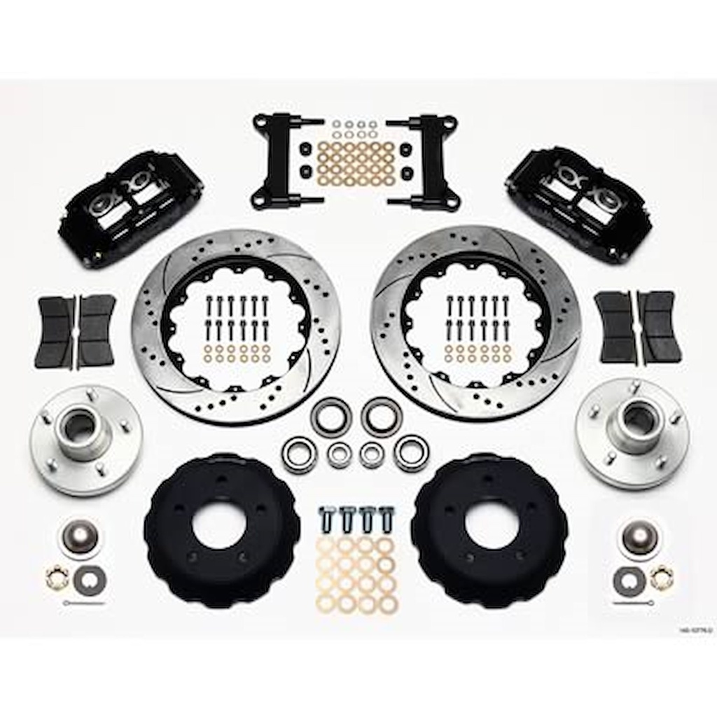 Wilwood 140-10776-D: Forged Narrow Superlite 6R Big Brake Kit 1963-1987 GM Vehicles