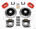 Wilwood 140-9282-DR: Forged Dynalite Rear Parking Brake Kit Small Ford