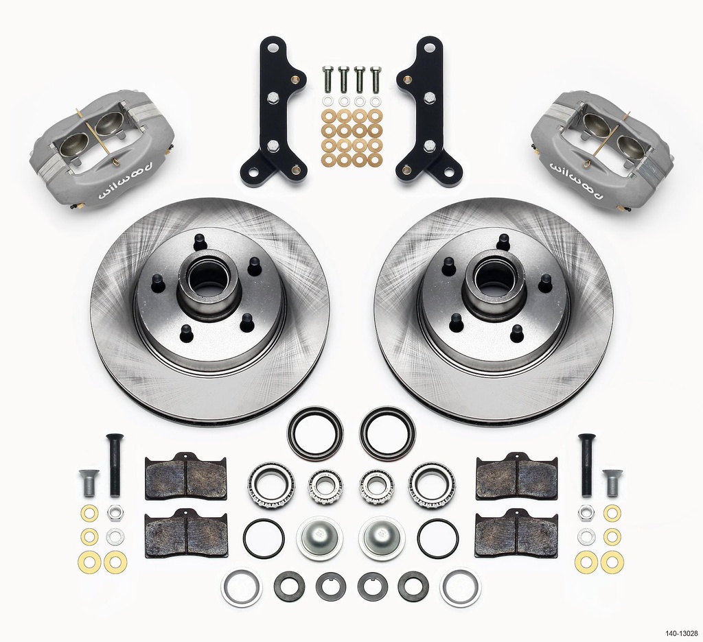 Wilwood 140-13028: Forged Dynalite Front Brake Kit 1961-1965 GM Vehicles