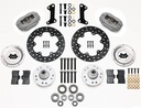 Wilwood 140-1017-BD: 140-1017-BD Forged Dynalite Front Drag Brake Kit 1967-1969 Camaro