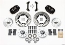 Wilwood 140-11009-D: Forged Dynalite Pro Series Front Hub Kit 1979-1988 GM Vehicles