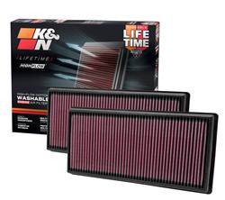 K&N 33-2446: 33-2446 Replacement Air Filter 2010-11 Land Rover Range Rover 4.4/5.0L