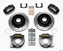 Wilwood 140-7582-D: Forged Dynalite Rear Parking Brake Kit Big Ford New Style