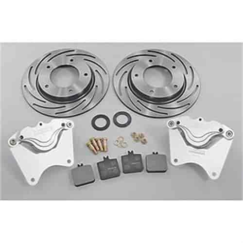 Strange Engineering B4597WC: Lightweight Spindle Mount Brake Kit Strange Forged Aluminum Strut 1987-Up