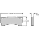 Wilwood 150-9118K: BP-10 Smart Pads Brake Pads Calipers: Wilwood TC-6 (Truck/SUV) Caliper