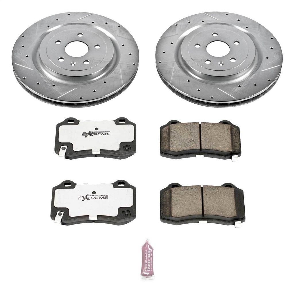 Power Stop K3019-26: Z26 Brake Pads & Rotor Kit for Street