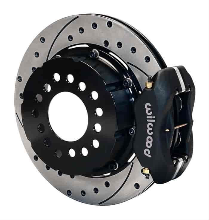 Wilwood 140-2112-BD: Forged Dynalite Pro Series Brake Kit Rear End: 10/12 Bolt Flange