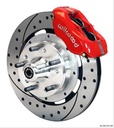 Wilwood 140-12306-DR: Dynalite Pro Front Brake Kit 1955-1957 Chevy w/Heidts 2" Drop Spindle (Not Included)