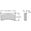 Wilwood 150-8855K: BP-10 Smart Pads Brake Pads Calipers: Wilwood Superlite 4 and 6 Piston