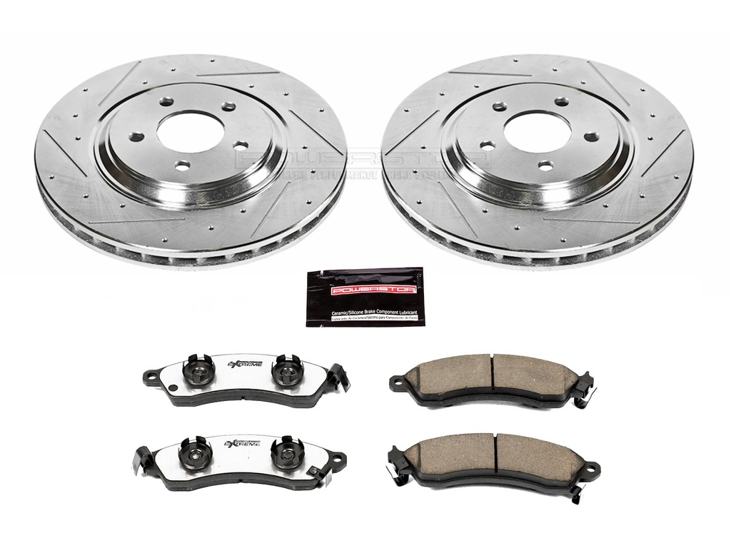 Power Stop K1304-26: Z26 Brake Pads & Rotor Kit for Street