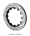Wilwood 160-13543-BK: SRP Drilled Performance Rotor