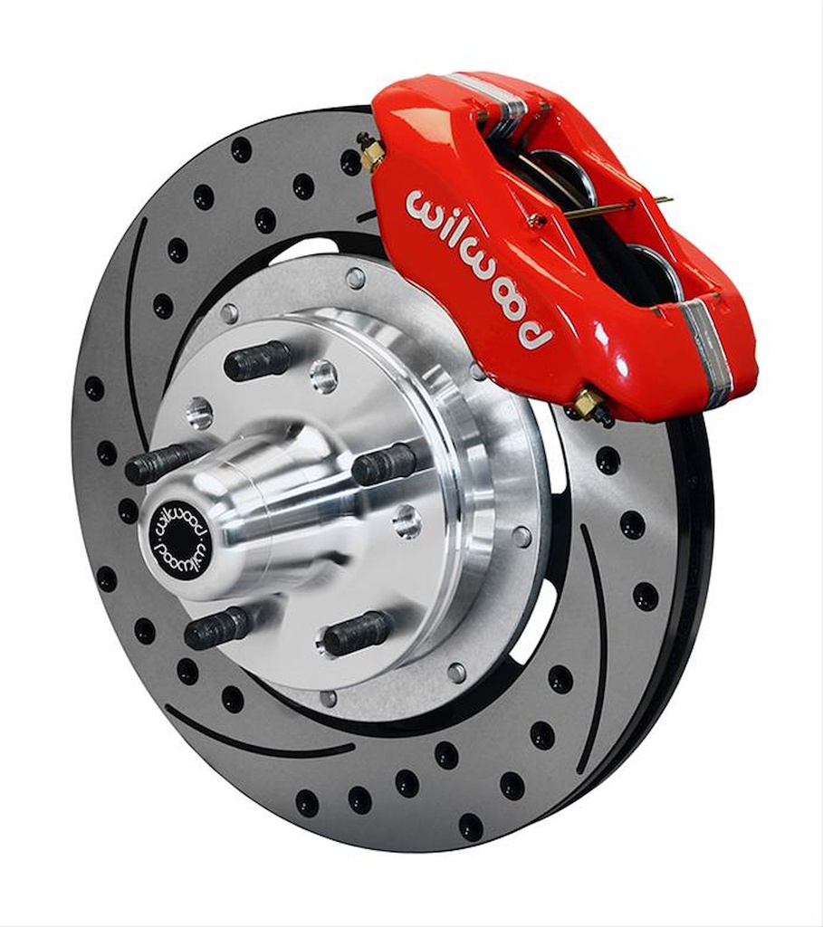 Wilwood 140-12022-DR: Forged Dynalite Front Brake Kit 1965-1968 GM