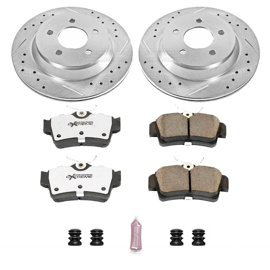 Power Stop K1306-26: Z26 Brake Pads & Rotor Kit for Street