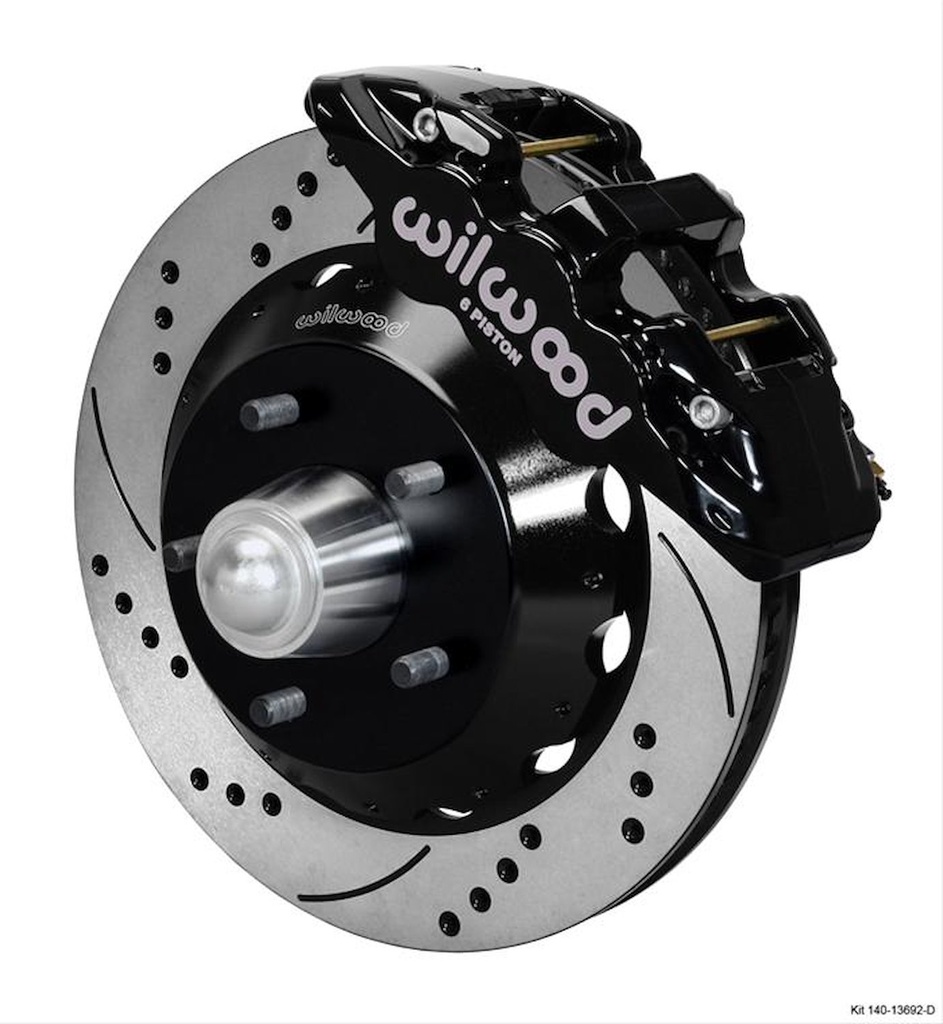 Wilwood 140-13692-D: AERO6 Big Brake Front Brake Kit 1963-1987 GM Trucks