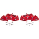 Power Stop S15042: S15042 Front Brake Calipers, 2006-2013 Chevy Corvette Z06 [Red Powder-Coated]