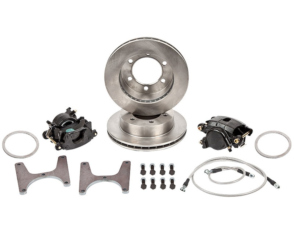 Trail Gear 140250-1-KIT: 140250-1-KIT Rear Disc Brake Conversion Kit for Select 1979-1995 Toyota Pickup, 4Runner Trucks with 6-Lug Axles