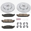 Power Stop K5583: Z23 Evolution Brake Kit for Ford Explorer, Taurus and more