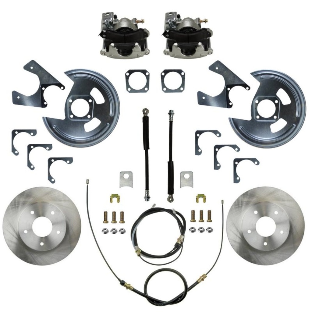 Leed Brakes RC1003: Gen II F-Body 10 & 12 Bolt Rear Disc Brake Kit